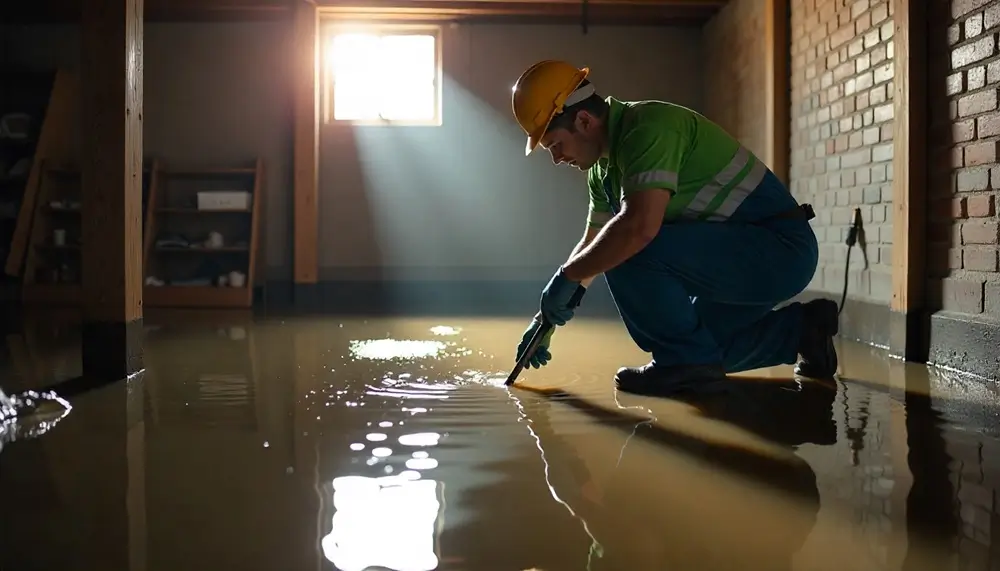Professional water damage restoration services in Terry, MS